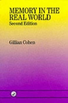 Memory in the Real World by Gillian Cohen Paperback