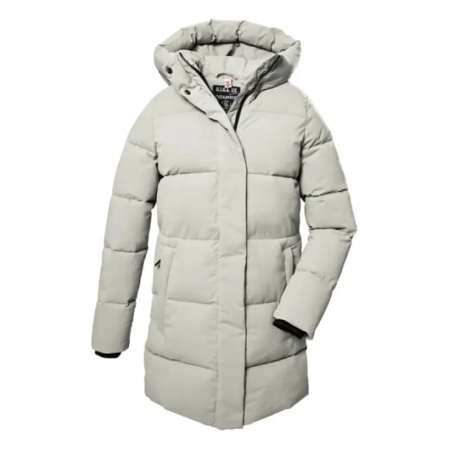 Long quilted coat For Her Killtec GW 1 Gris Female 40