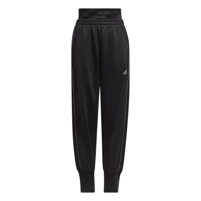 adidas Winter Glam Fleece Loose Joggers Juniors - Black 7 - 8 Years