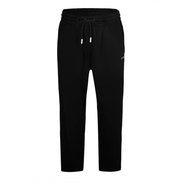 Off White Mens Closed Hem Fleece Joggers Black/Pink male S