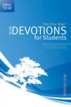 The One Year Alive Devotions for Students by S. Rickly Christian Book