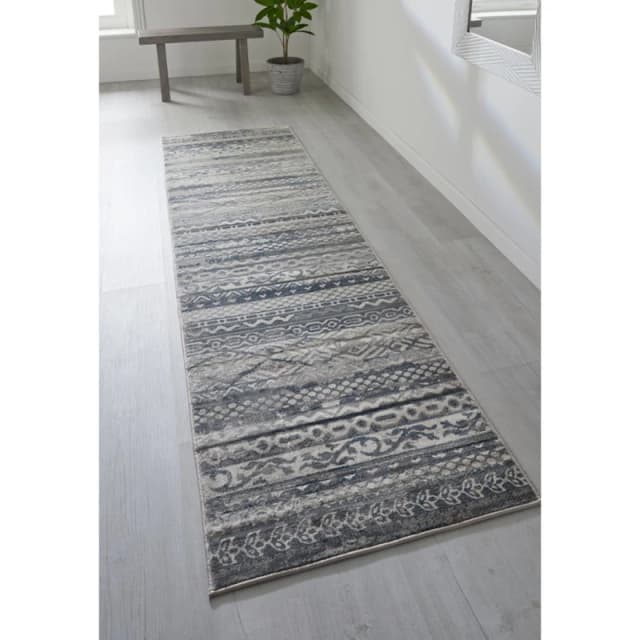 Homemaker Kendal Ezra Runner Grey Grey unisex 68x235cm