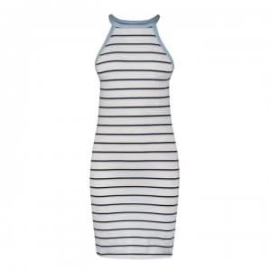 Jack Wills Gabby Jersey Vest Dress - Blue Stripe