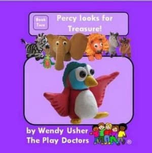 Percy Looks for Treasure by Wendy Usher Paperback