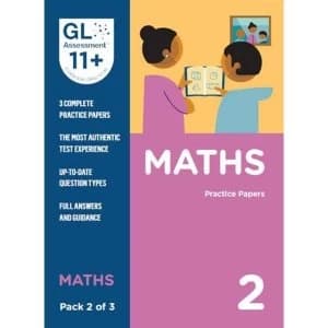 11+ Practice Papers Maths Pack 2 (Multiple Choice) Paperback / softback 2019