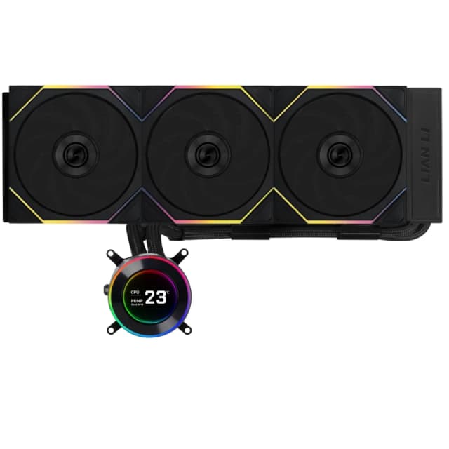 Lian Li Lian Li GA II Hydroshift II LCD-C 360TL Processor All-in-One liquid cooler 12cm Black GHS2LCD36TB