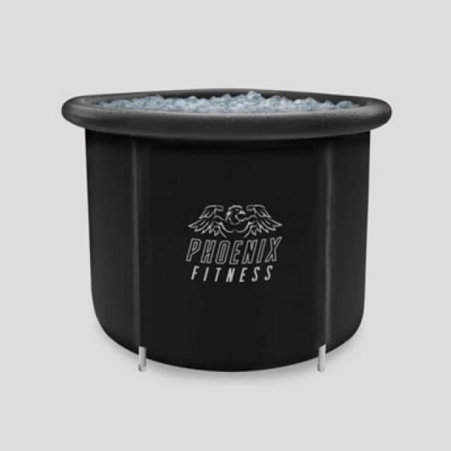 Phoenix Fitness Ice Recovery Bath - Portable Cold Water Therapy - 420 Litre Black