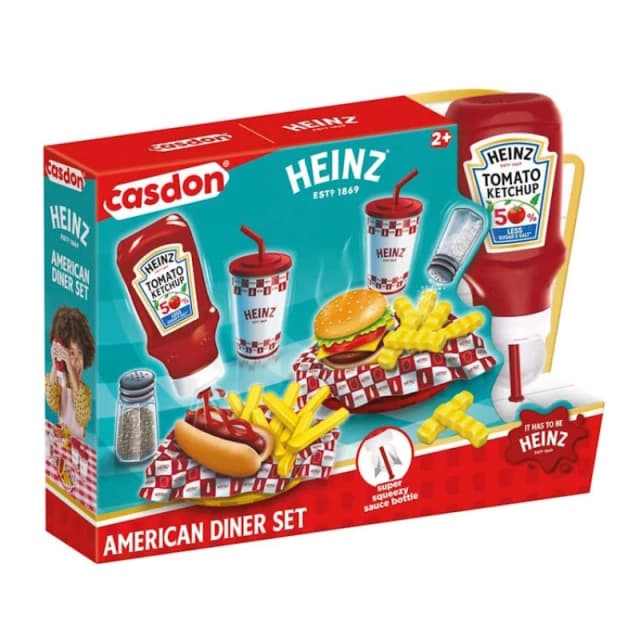 Casdon Heinz Toy American Diner Set - Casdon Male RN13501