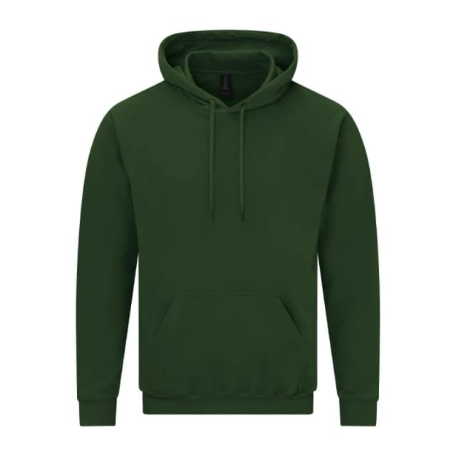Gildan Mens Softstyle Fleece Midweight Hoodie in Bottle Green Size: Small Bottle Green Male S