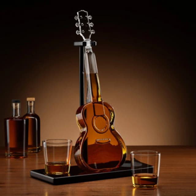 Connoisseur Creations Guitar Decanter Set 126981