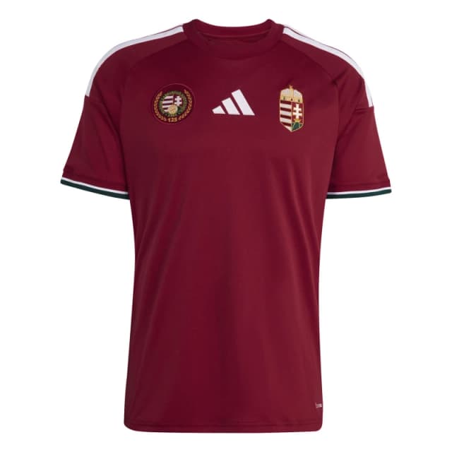 adidas Hungary Home Shirt World Cup 2026 Mens Red/White male L
