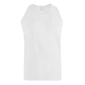 Duke Mens Fabio-1 Kingsize Muscle Vest (2XL) (White)