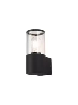 Wall Lamp 1 x E27, IP54, Anthracite, Clear
