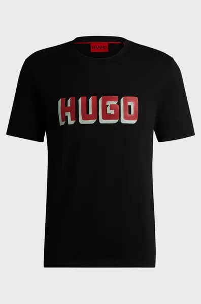 HUGO Daqerio Graphic T-Shirt Black XL