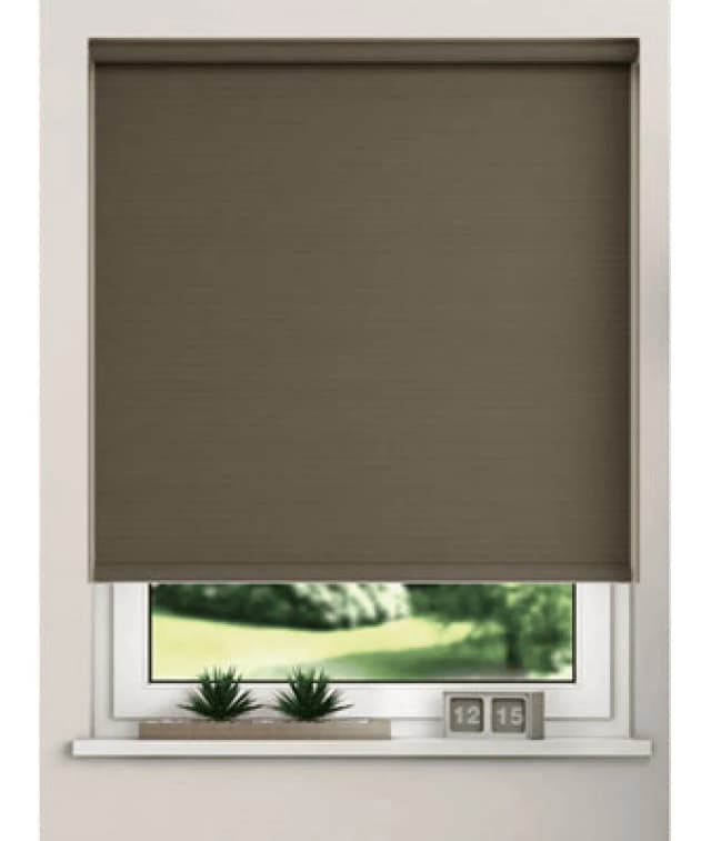 Thermal Blackout Roller Blinds 175Cm Drop X Width 70Cm Chocoslate