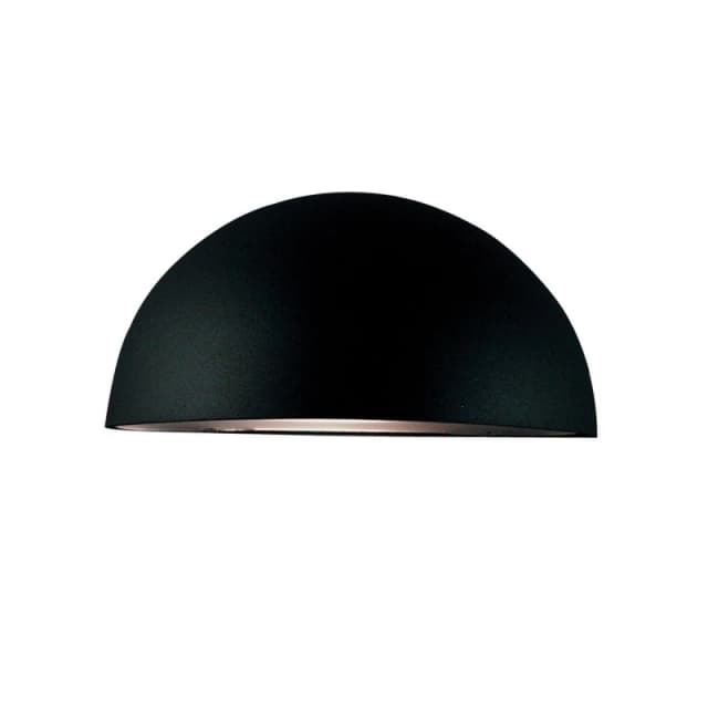 Nordlux Scorpius Outdoor Wall Light Black Metal Solar E27 Sensor Weatherproof - Mains Powered, IP33 Black Unisex