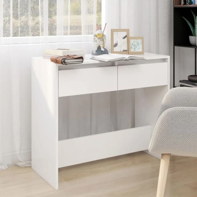 VIDAXL Console Table White 89x41x76.5cm Steel Vidaxl 8720286834794