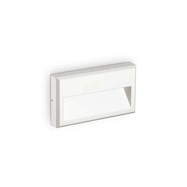 Febe Integrated LED Outdoor Flush Wall Lamp White 630Lm 4000K IP65