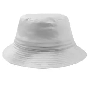 Atlantis Cotton Bucket Hat (One Size) (White)