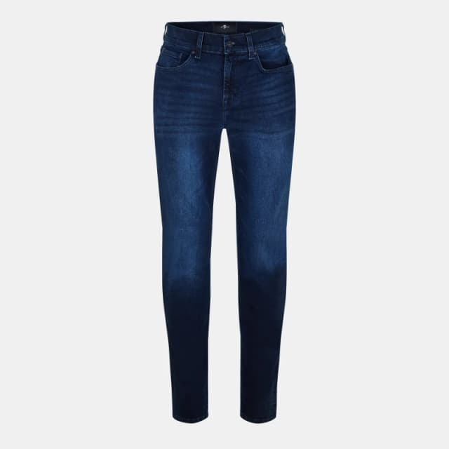 7 For All Mankind Mens Slimmy Slim Fit Jeans Dark Blue male 30W S
