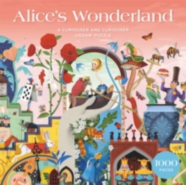 Alice's Wonderland : A Curiouser and Curiouser Jigsaw Puzzle Jigsaw
