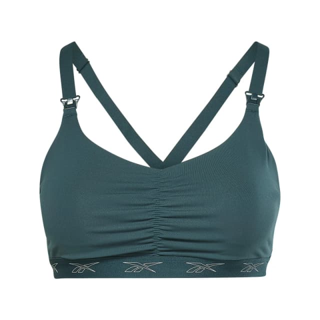 Reebok Nursing Sports Bra Womens Medium Impact - Green Green 4