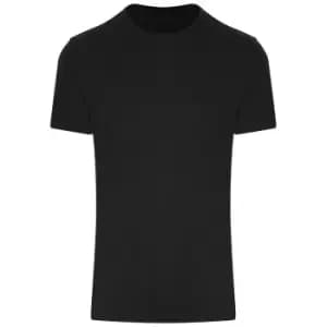 AWDis Adults Unisex Just Cool Urban Fitness T-Shirt (M) (Jet Black)