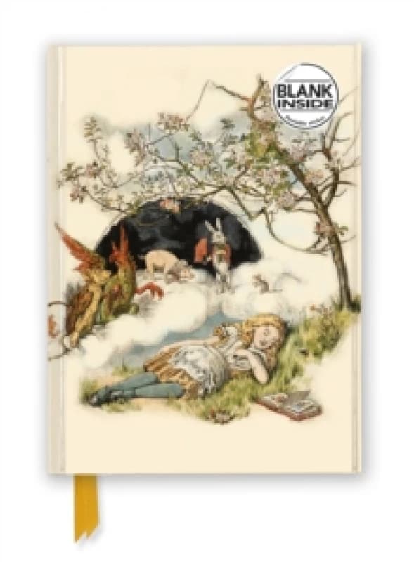 British Library: Alice Asleep, from Alice's Adventures in Wonderland (Foiled Blank Journal) Notebook / blank book