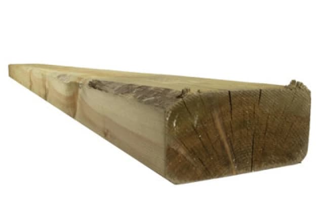 Snowdon Timber Reject Treated Eased Edge Sleeper (H) 95mm (W) 195mm (L) 2.4M - Pack Of 2