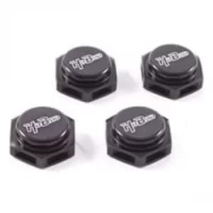 Hobao 'Hobao' Wheel Hex Hubs (4) Black
