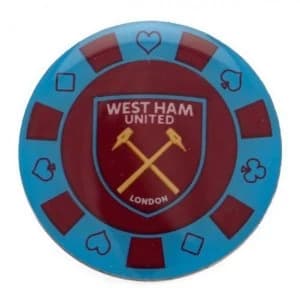 West Ham United FC Poker Chip Badge