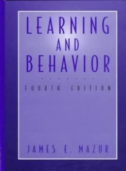 Learning and Behavior by James E. Mazur Book
