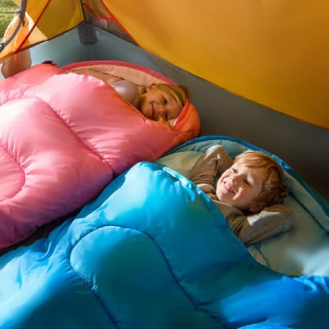 Silentnight Silentnight Camping Collection Healthy Growth Kids Sleeping Bag - Blue Blue WH6Q8 Unisex