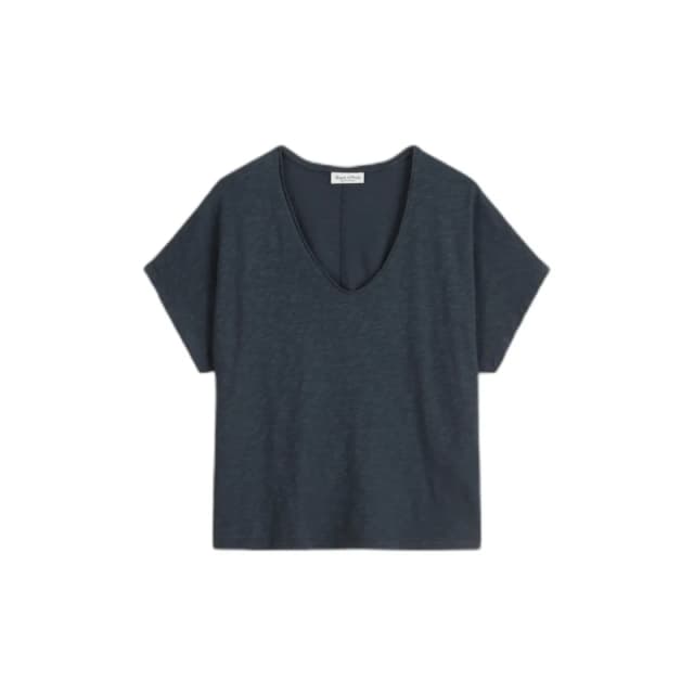 Marc O'Polo Womens V-neck T-Shirt Marc O'Polo Bleu Female M