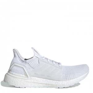 adidas Ultraboost 19 Mens Running Shoes - White/White