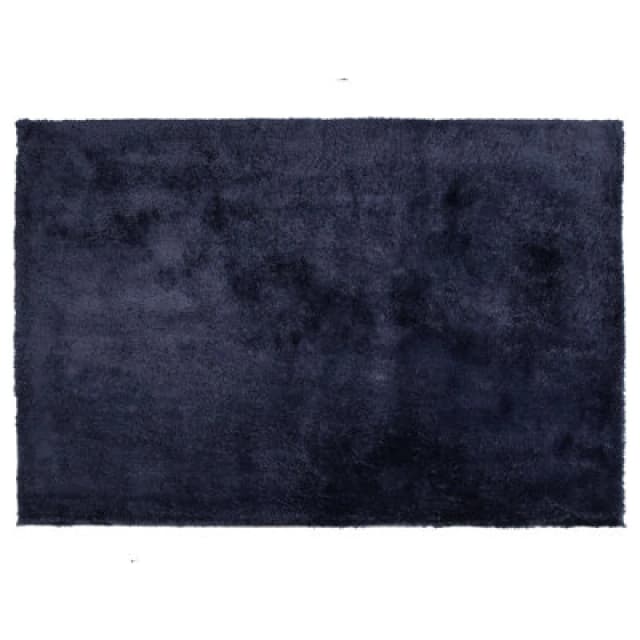 Beliani Shaggygy Rug Evren Dark Blue 160 X 230 Cm