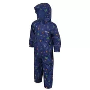 Regatta Little Adventurers Pobble Waterproof Suit - Blue
