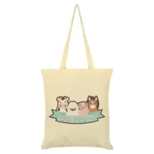 Grindstore Go Vegan Tote Bag (One Size) (Cream)