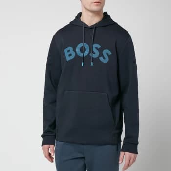 BOSS Athleisure Mens Soody Pullover Hoodie - Dark Blue - XXL