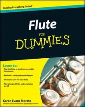 Flute for Dummies by Karen Evans Moratz Book