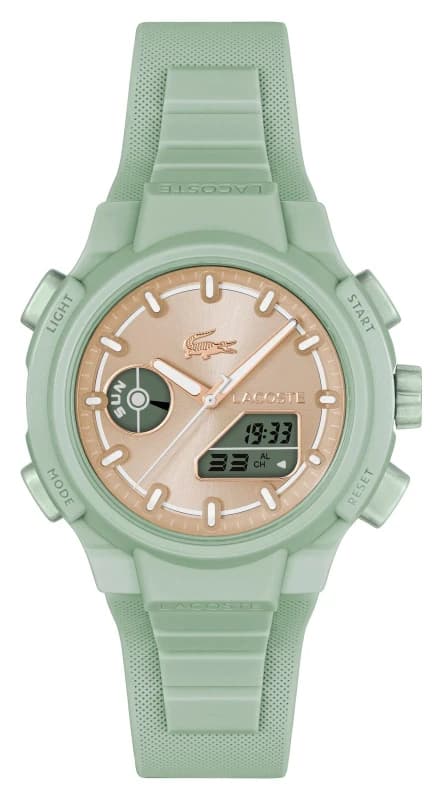 Lacoste 2001433 LC33 Dual-Display Multifunction (40mm) Rose- Watch