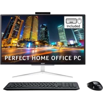 Acer Aspire C22-820 21.5" All In One - 1000 HDD - Silver