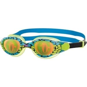 Zoggs Junior Sea Demon Goggles Green/Blue/Hologram Junior