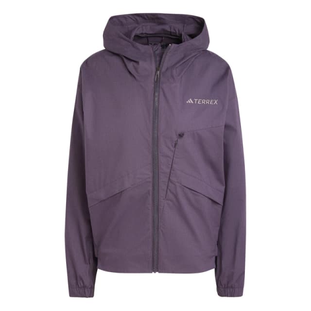 adidas XPL Wind Waterproof Jacket Purple female 8 (XS)