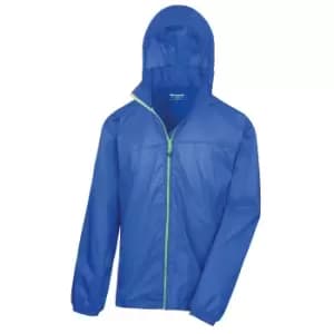 Result Unisex HDi Quest Hydradri Lightweight Waterproof Jacket (2XL) (Royal / Lime)