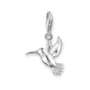 Ladies Thomas Sabo Sterling Silver Charm Club Hummingbird Charm