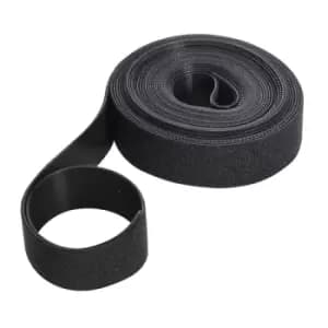 Fixman Self-Wrap Hook & Loop Tape Black - 25mm x 5m