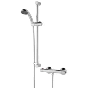 Bristan Zing Thermostatic Bar Mixer Shower (with Fast Fit Kit) ZI SHXSMCTFF C - 935755