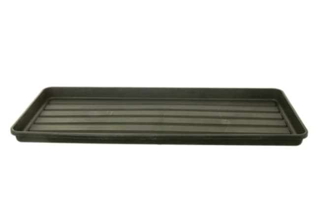 Whitefurze 98cm Grow Bag Tray, Black