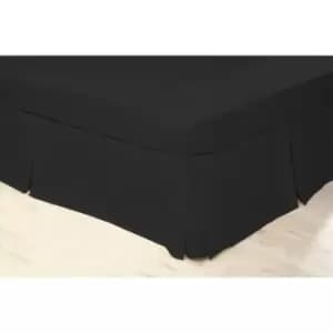 Platform Valance Super King Black